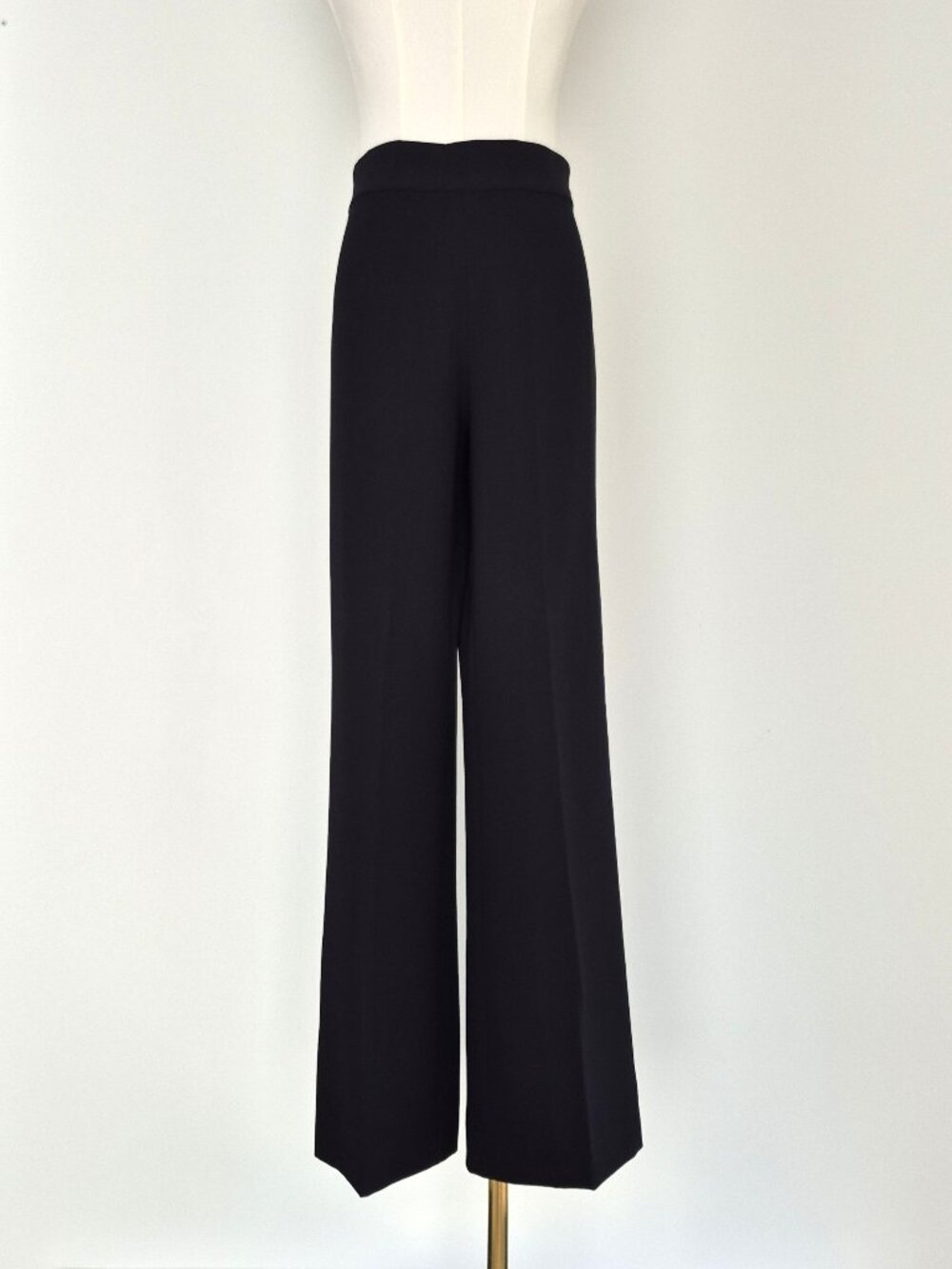 Zara Black high rise wide pants, size XS